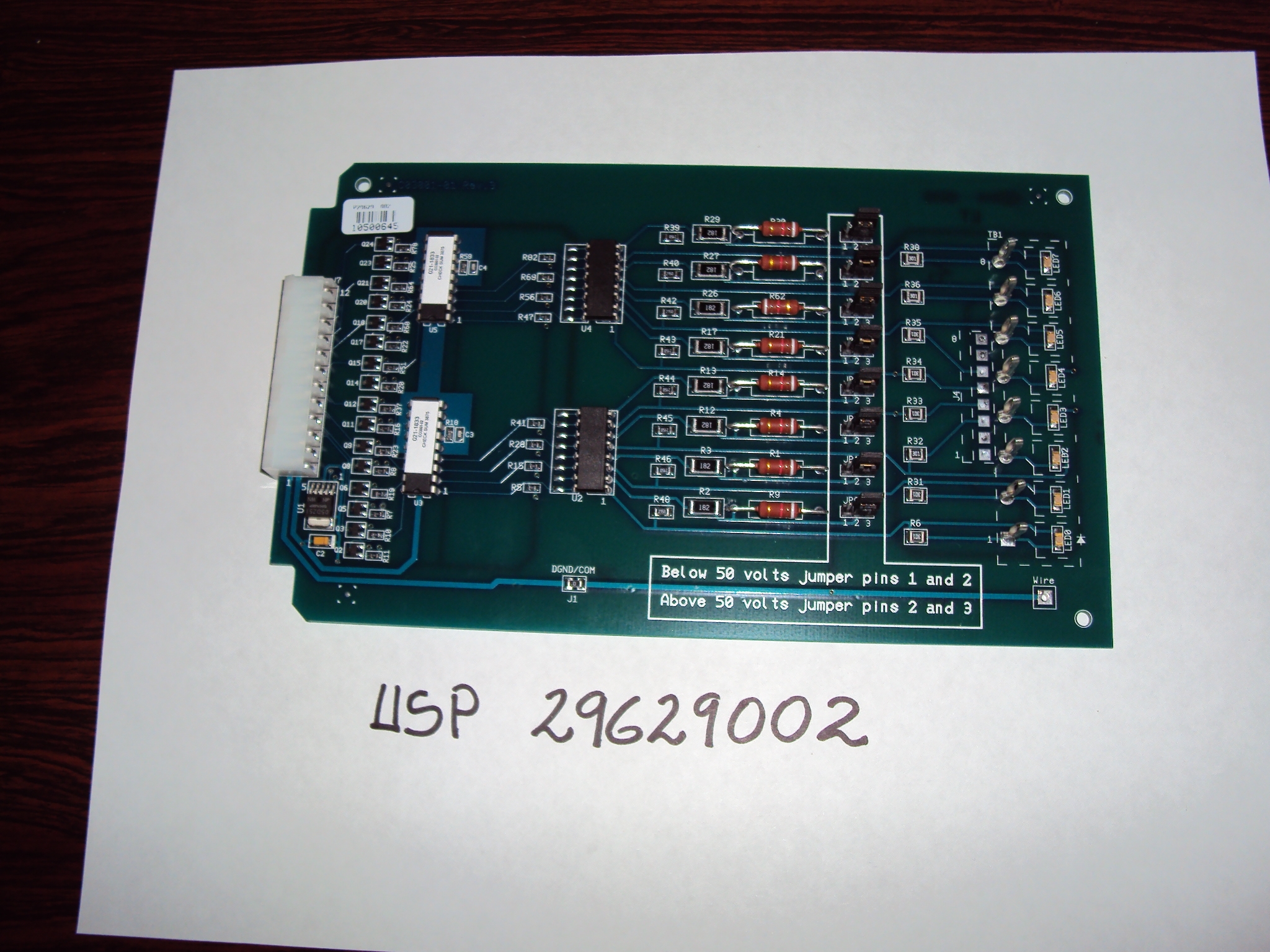 PC Board Input MIPROM AC- DC 24-110 USP2962902 (KONE-MONTGOMERY)