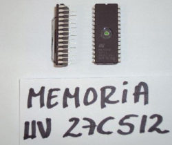 Memoria UV27C512, para todo tipo de ascensores...